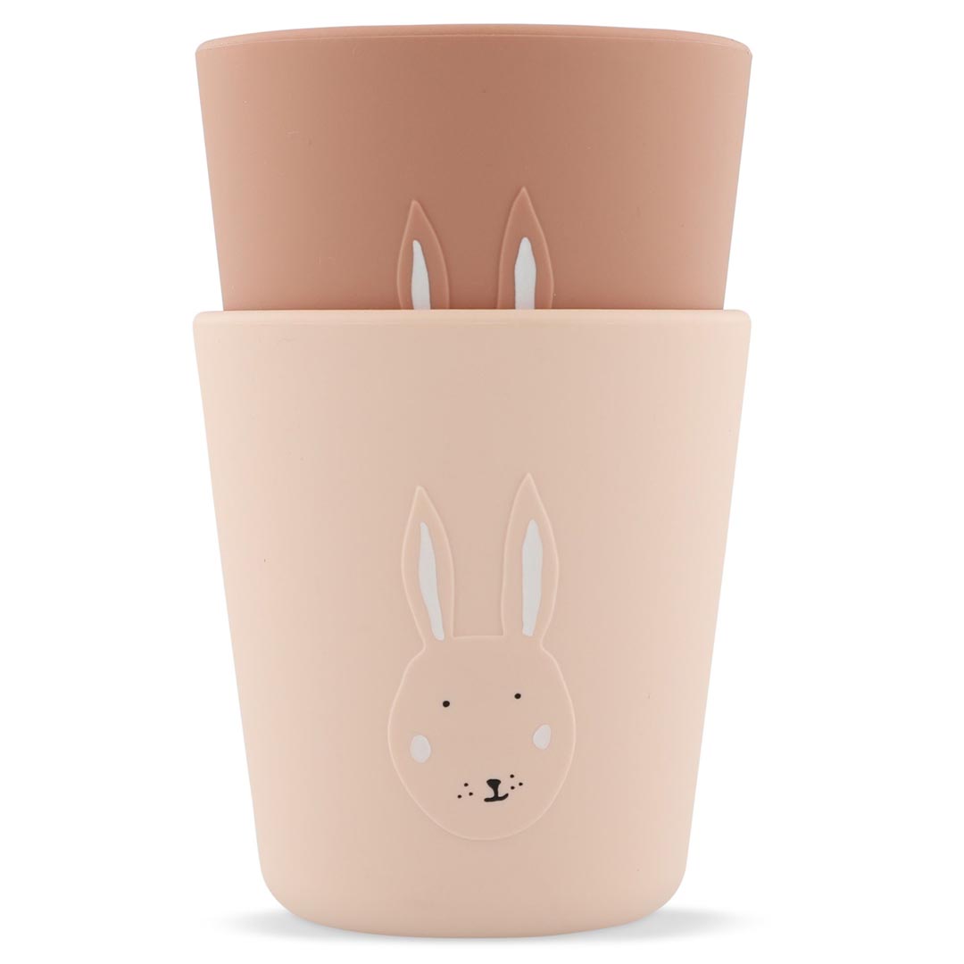 Silicone cup 2-pack - Mrs. Rabbit